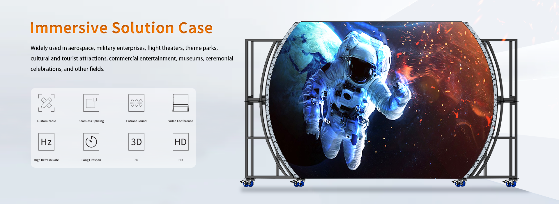 led cube display screen